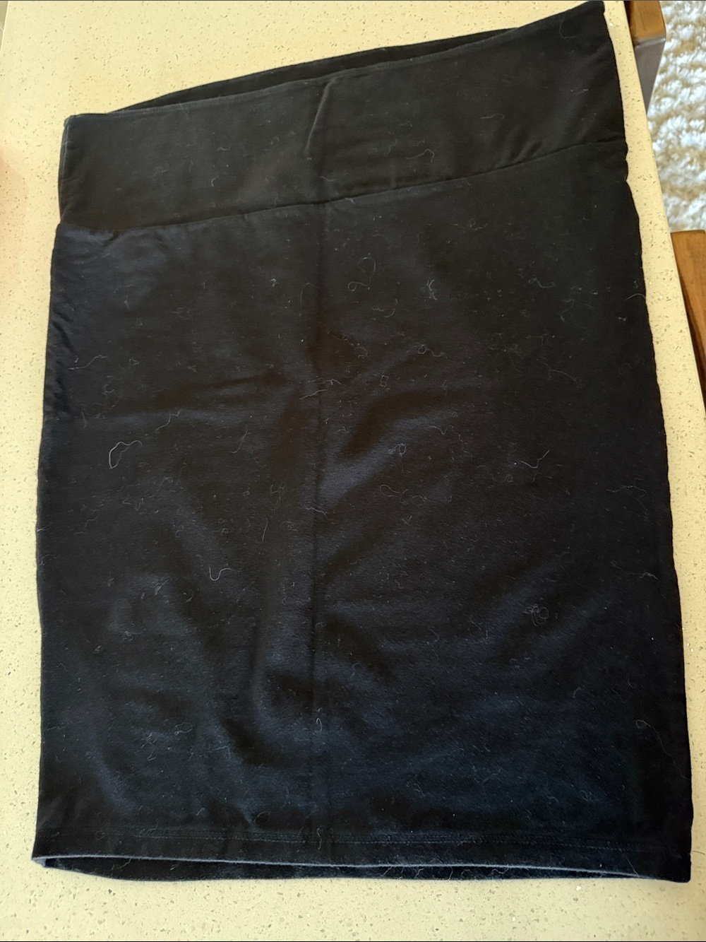 torrid Black Knit Stretch Pencil Skirt